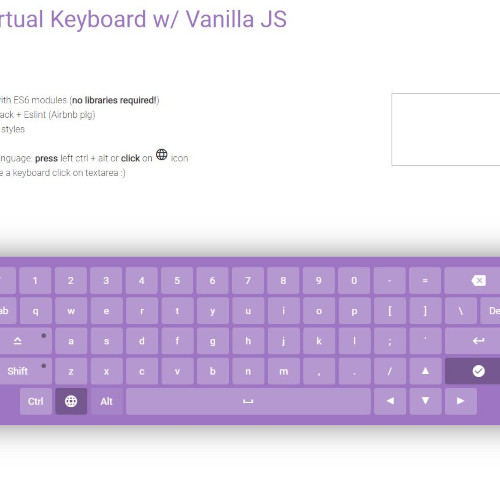 Virtual Keyboard